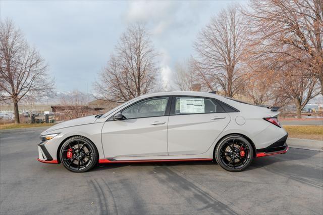 new 2025 Hyundai Elantra N car, priced at $39,513