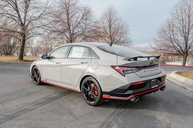 new 2025 Hyundai Elantra N car, priced at $39,513