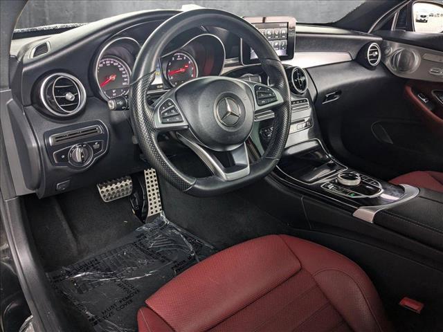 used 2018 Mercedes-Benz C-Class car, priced at $22,455