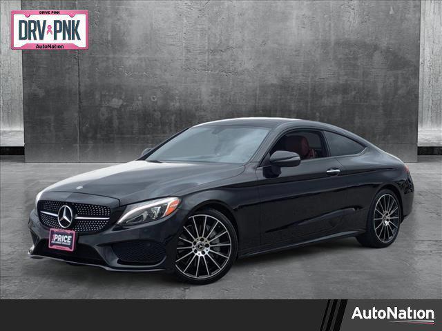 used 2018 Mercedes-Benz C-Class car, priced at $22,455