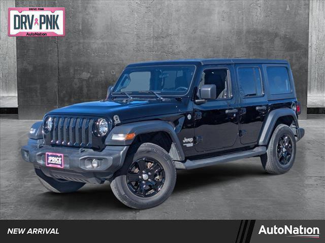 used 2020 Jeep Wrangler Unlimited car, priced at $27,713