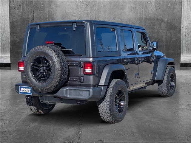 used 2022 Jeep Wrangler Unlimited car, priced at $32,455