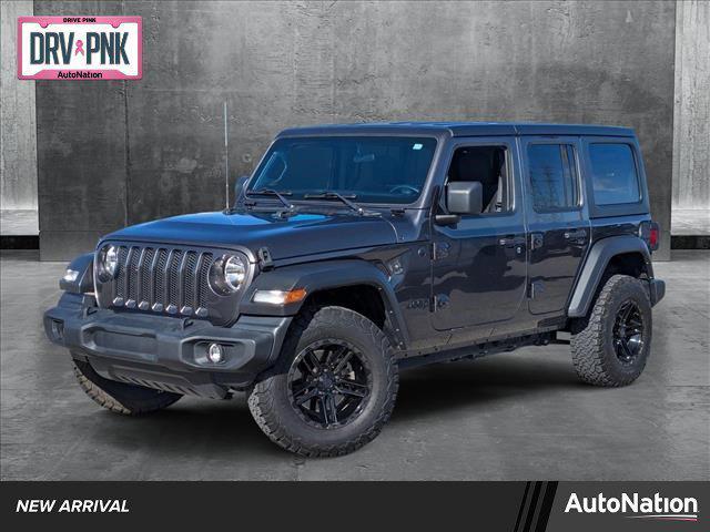 used 2022 Jeep Wrangler Unlimited car, priced at $32,455