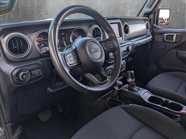 used 2022 Jeep Wrangler Unlimited car, priced at $32,455