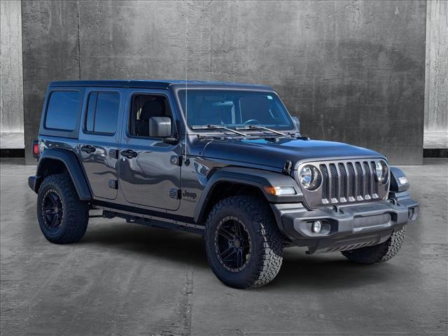 used 2022 Jeep Wrangler Unlimited car, priced at $32,455