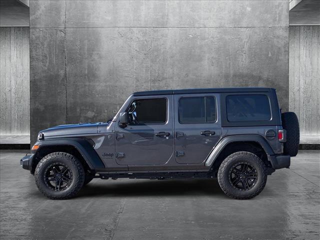 used 2022 Jeep Wrangler Unlimited car, priced at $32,455