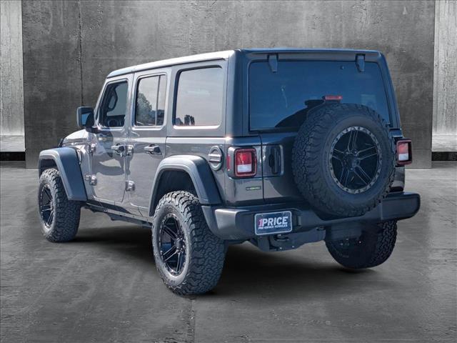 used 2022 Jeep Wrangler Unlimited car, priced at $32,455