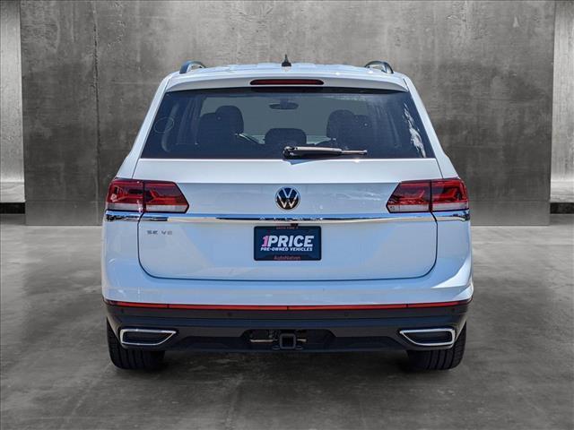 used 2021 Volkswagen Atlas car, priced at $25,688