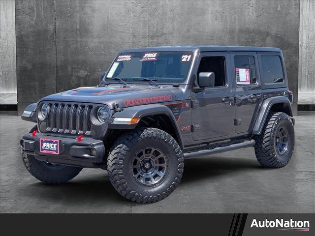 used 2021 Jeep Wrangler Unlimited car, priced at $40,991