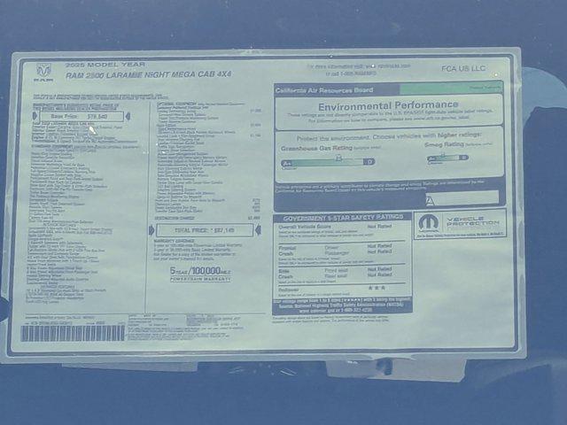 new 2025 Ram 2500 car, priced at $79,993