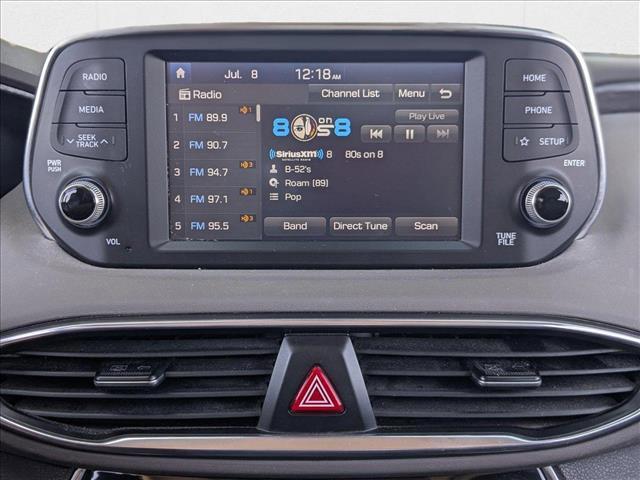 used 2019 Hyundai Santa Fe car, priced at $17,995