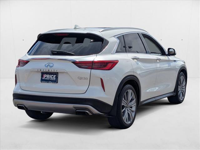 used 2021 INFINITI QX50 car, priced at $19,225