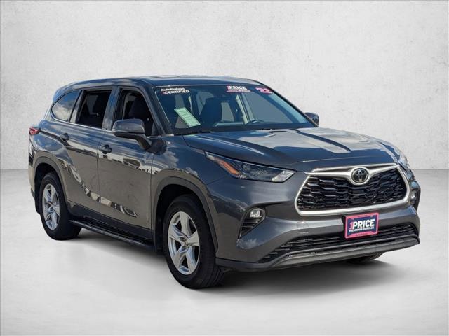 used 2022 Toyota Highlander car, priced at $30,991