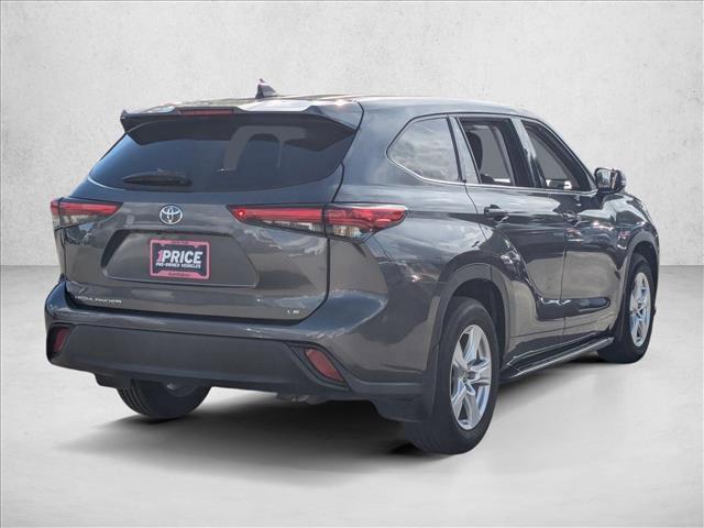 used 2022 Toyota Highlander car, priced at $30,991