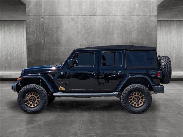 used 2018 Jeep Wrangler Unlimited car, priced at $25,591