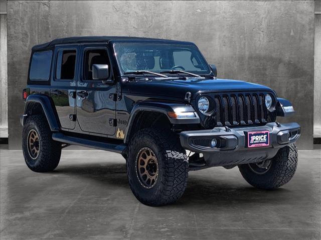 used 2018 Jeep Wrangler Unlimited car, priced at $25,591