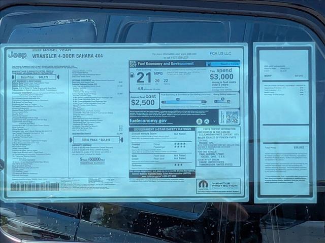 new 2025 Jeep Wrangler car, priced at $48,991