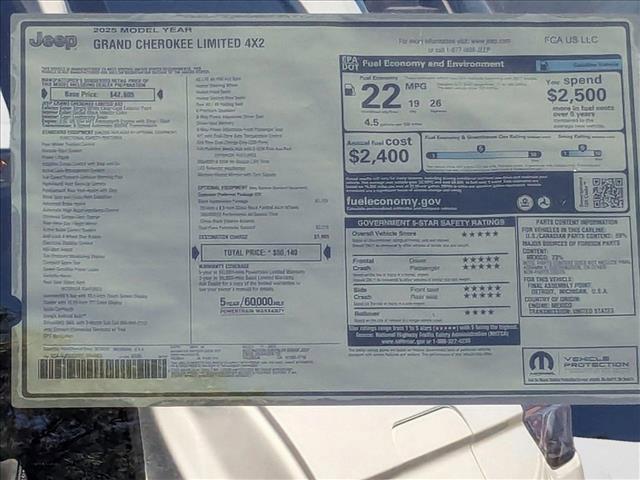 new 2025 Jeep Grand Cherokee car, priced at $43,999