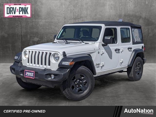 used 2018 Jeep Wrangler Unlimited car, priced at $24,600