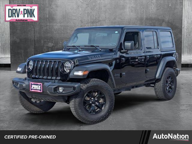 used 2021 Jeep Wrangler car, priced at $33,995