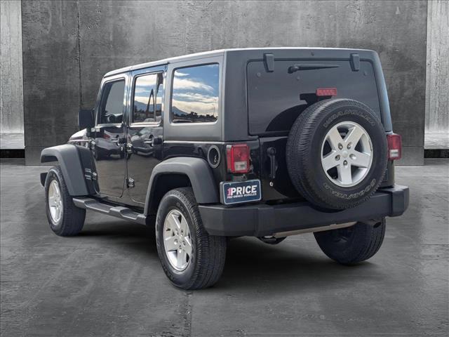 used 2014 Jeep Wrangler Unlimited car, priced at $16,990