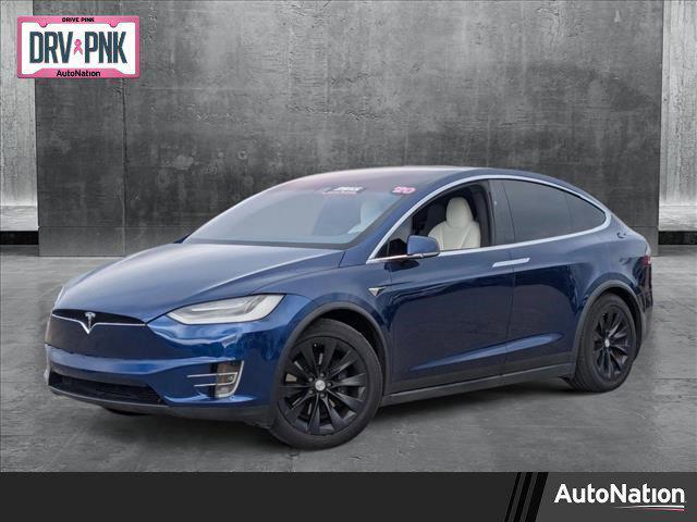 used 2020 Tesla Model X car, priced at $41,989