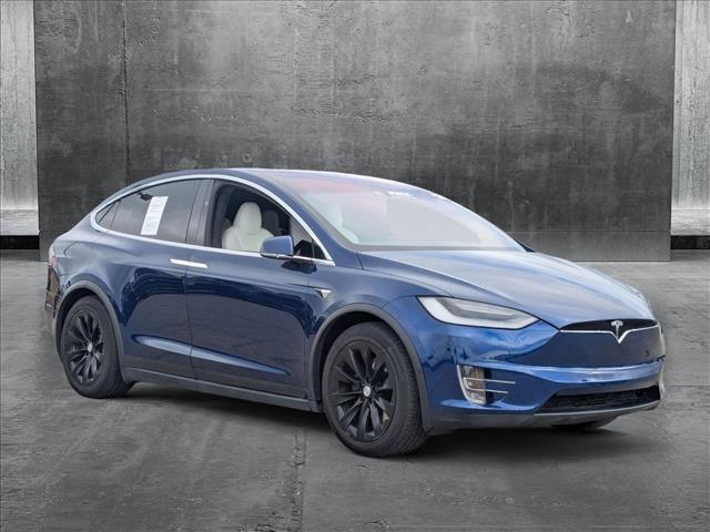 used 2020 Tesla Model X car, priced at $41,989