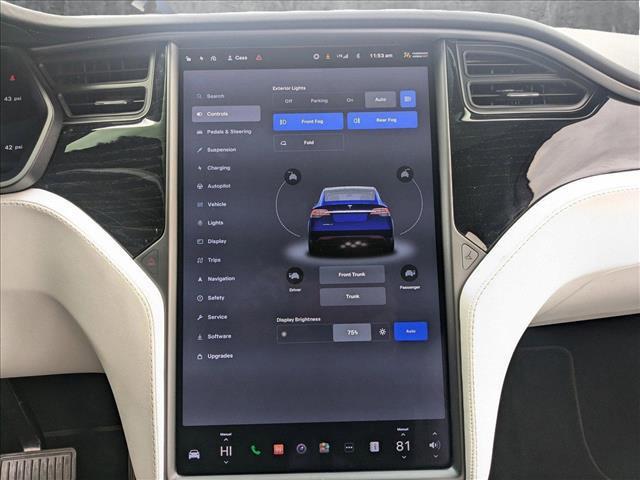 used 2020 Tesla Model X car, priced at $41,989