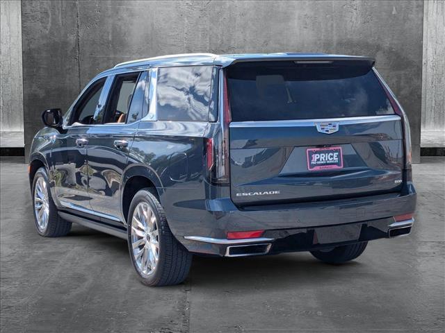 used 2021 Cadillac Escalade car, priced at $66,712