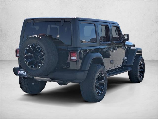 used 2020 Jeep Wrangler Unlimited car, priced at $25,233