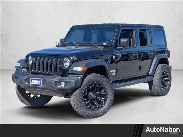 used 2020 Jeep Wrangler Unlimited car, priced at $25,233