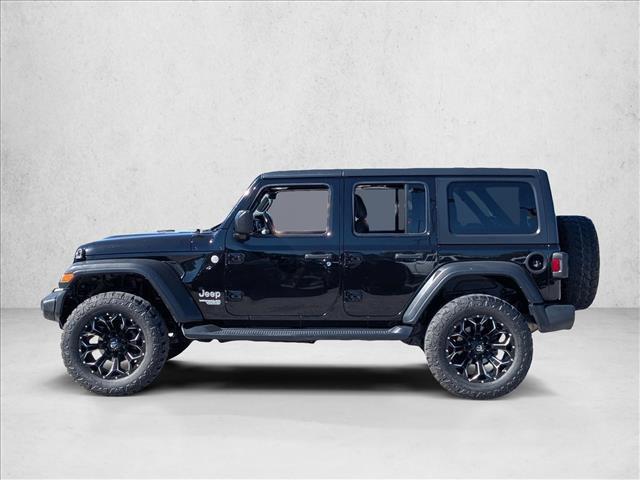 used 2020 Jeep Wrangler Unlimited car, priced at $25,233