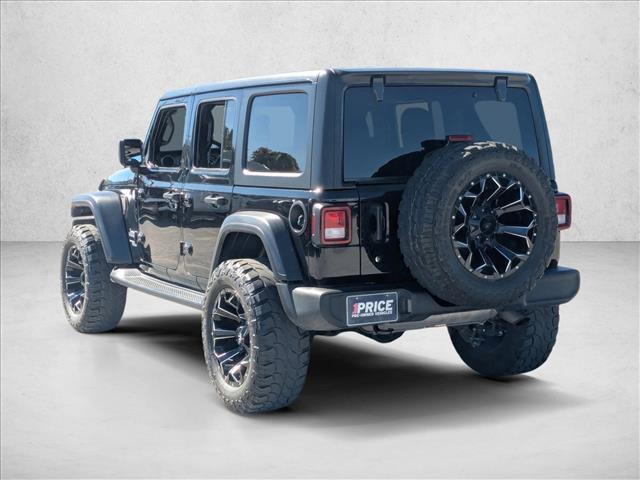 used 2020 Jeep Wrangler Unlimited car, priced at $25,233