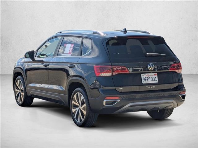 used 2023 Volkswagen Taos car, priced at $19,803