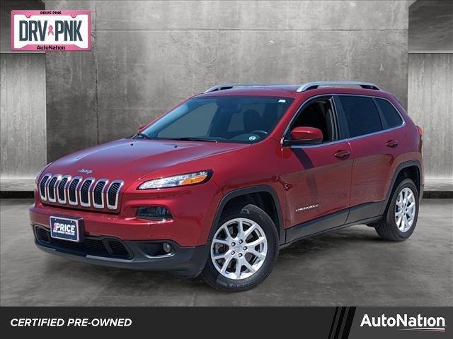 used 2017 Jeep Cherokee car, priced at $15,589