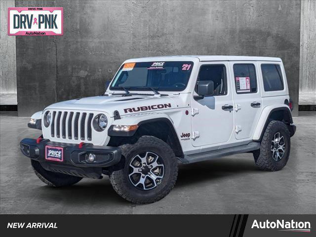 used 2021 Jeep Wrangler Unlimited car, priced at $44,328