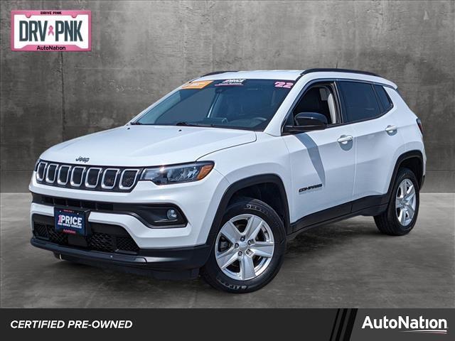 used 2022 Jeep Compass car, priced at $24,588