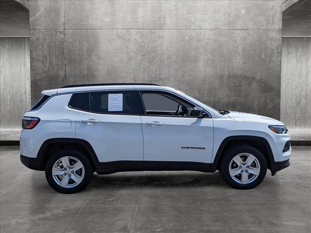 used 2022 Jeep Compass car, priced at $22,719