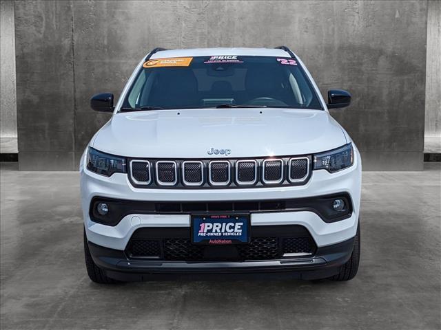 used 2022 Jeep Compass car, priced at $18,774