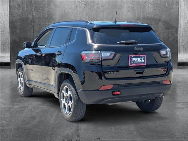 used 2022 Jeep Compass car, priced at $20,454