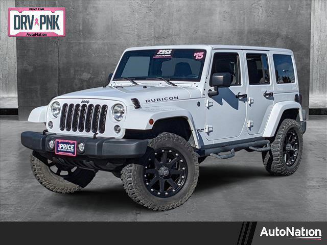 used 2015 Jeep Wrangler Unlimited car, priced at $22,991