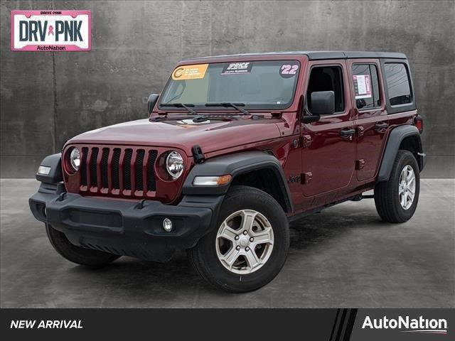 used 2022 Jeep Wrangler Unlimited car, priced at $34,997