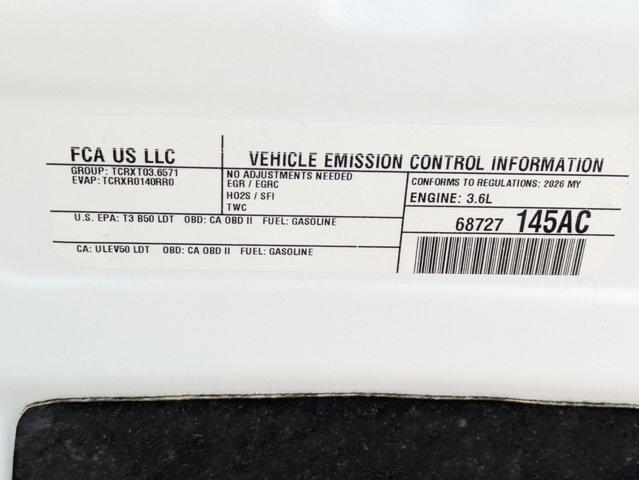 new 2026 Chrysler Pacifica car, priced at $39,110