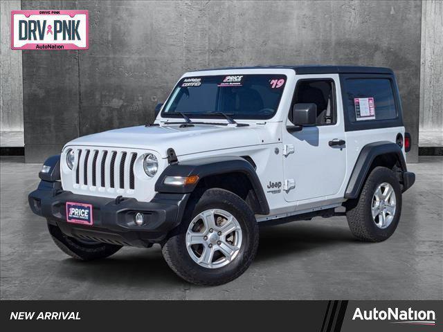 used 2019 Jeep Wrangler car, priced at $24,116