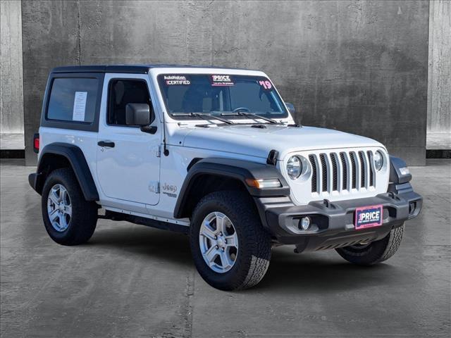 used 2019 Jeep Wrangler car, priced at $24,116