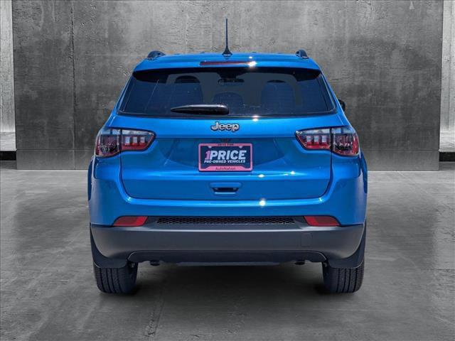 used 2025 Jeep Compass car, priced at $28,495