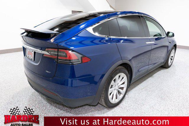 used 2018 Tesla Model X car, priced at $27,900