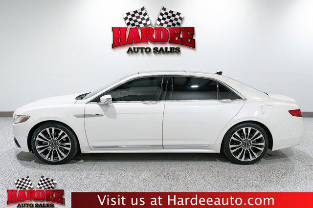 used 2018 Lincoln Continental car, priced at $21,900