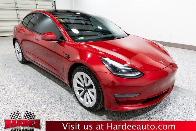 used 2021 Tesla Model 3 car, priced at $25,912