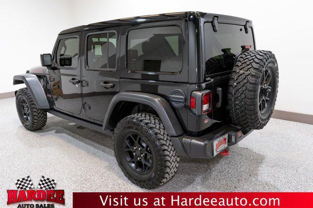 used 2021 Jeep Wrangler Unlimited car, priced at $36,911